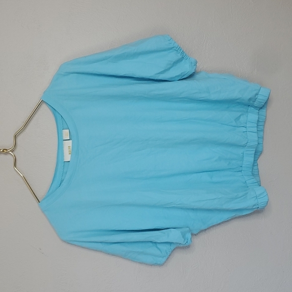 Anthropologie Maeve Cady Puffed Sleeve Top Size XS - Picture 2 of 7